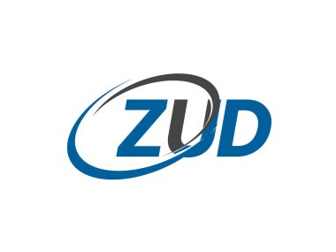 zud yaratıcı logo tasarımı vektör çizimi
