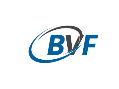 bvf yaratıcı logo tasarımı vektör çizimi