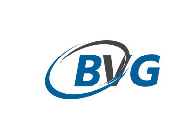 bvg yaratıcı logo tasarımı vektör çizimi