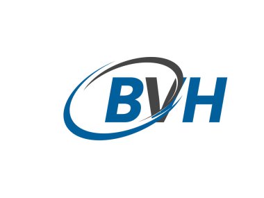 bvh yaratıcı logo tasarımı vektör çizimi