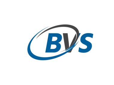 bvs yaratıcı logo tasarımı vektör çizimi