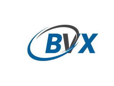 BVX yaratıcı logo tasarımı vektör çizimi