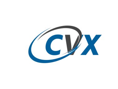 CVX yaratıcı logo tasarımı vektör çizimi