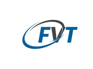 FVT yaratıcı logo tasarımı vektör çizimi