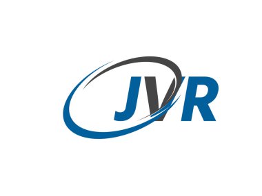 JVR yaratıcı logo tasarımı vektör çizimi