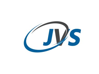 JVS yaratıcı logo tasarımı vektör çizimi
