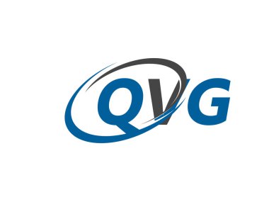 QVG yaratıcı logo tasarımı vektör çizimi