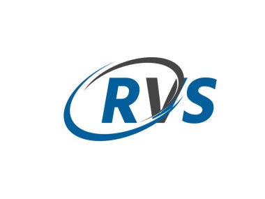 RVS yaratıcı logo tasarımı vektör çizimi