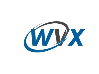 WVX yaratıcı logo tasarımı vektör çizimi