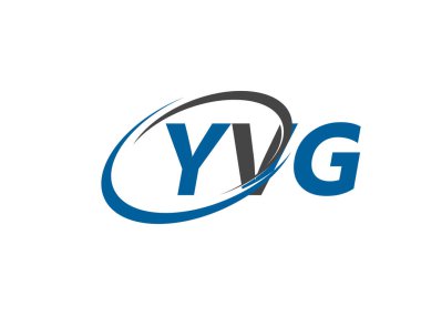 YVG yaratıcı logo tasarımı vektör çizimi