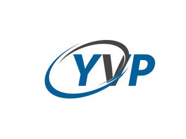 YVP yaratıcı logo tasarımı vektör çizimi