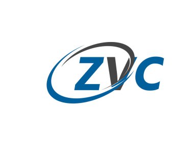 ZVC yaratıcı logo tasarımı vektör çizimi