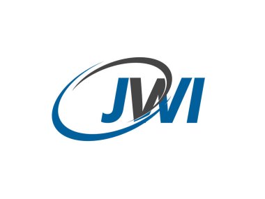 JWI yaratıcı logo tasarımı vektör çizimi