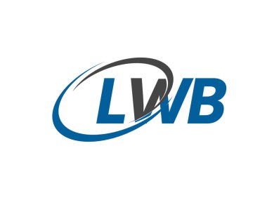 LWO yaratıcı logo tasarımı vektör çizimi
