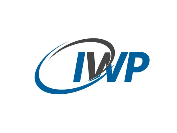 Iwp Criativo Logotipo Design Vetor Ilustração — Vetor de Stock