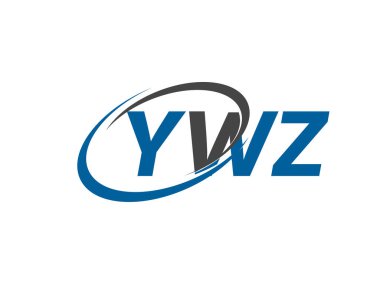 ZWZ yaratıcı logo tasarımı vektör çizimi