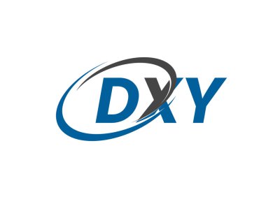 DXY yaratıcı logo tasarımı vektör çizimi