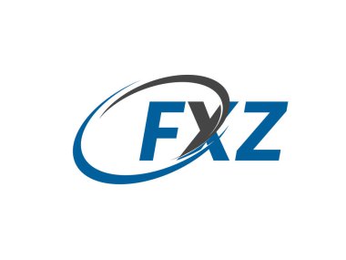 FXZ yaratıcı logo tasarımı vektör çizimi