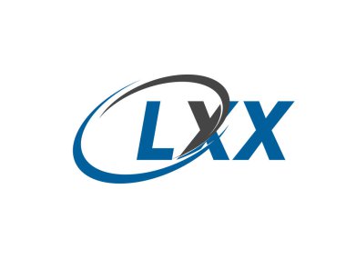LXX yaratıcı logo tasarımı vektör çizimi