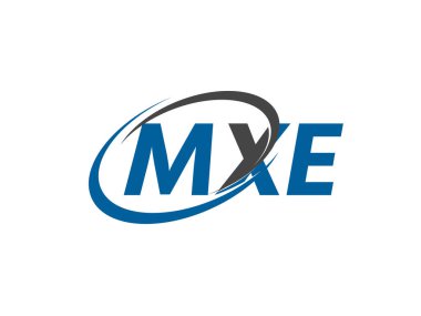MXE yaratıcı logo tasarımı vektör çizimi