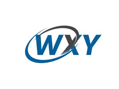 WXY yaratıcı logo tasarımı vektör çizimi