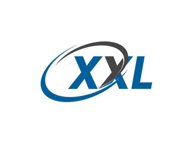 XXL yaratıcı logo tasarımı vektör çizimi