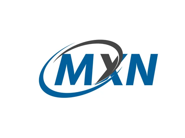 Векторная Иллюстрация Дизайна Логотипа Mxn — стоковый вектор
