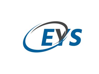EYS yaratıcı logo tasarımı vektör çizimi
