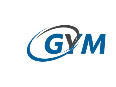 GYM yaratıcı logo tasarımı vektör çizimi