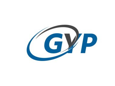 GYP yaratıcı logo tasarımı vektör çizimi