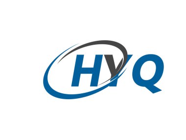 HYQ yaratıcı logo tasarımı vektör çizimi