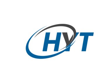 HYT yaratıcı logo tasarımı vektör çizimi