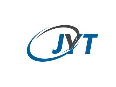 JYT yaratıcı logo tasarımı vektör çizimi