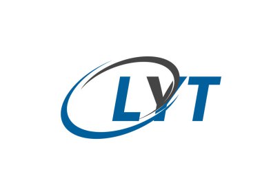 LYT yaratıcı logo tasarımı vektör çizimi