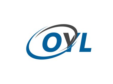 OYL yaratıcı logo tasarımı vektör çizimi