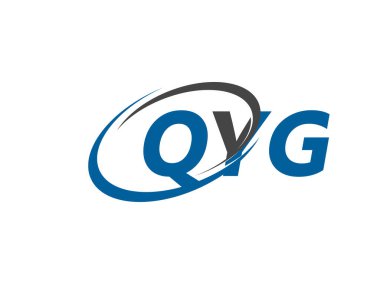 QYG yaratıcı logo tasarımı vektör çizimi