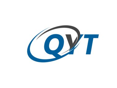 QYT yaratıcı logo tasarımı vektör çizimi
