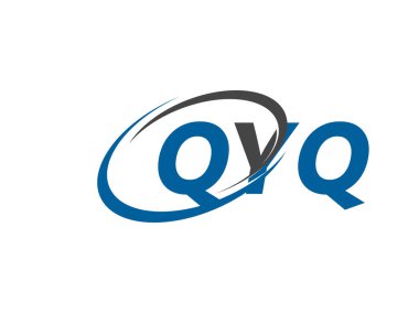 QYQ yaratıcı logo tasarımı vektör çizimi