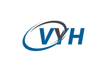 VYH yaratıcı logo tasarımı vektör çizimi