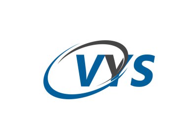 VYS yaratıcı logo tasarımı vektör çizimi