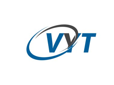 VYT yaratıcı logo tasarımı vektör çizimi