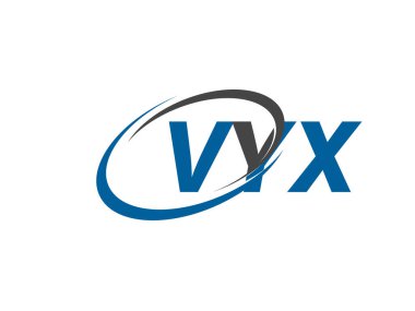 VYX yaratıcı logo tasarımı vektör çizimi