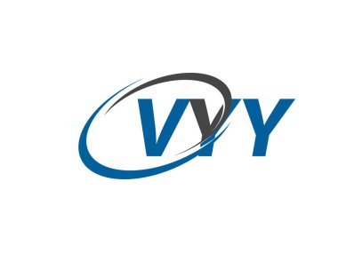 VYY yaratıcı logo tasarımı vektör çizimi
