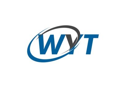 WYT yaratıcı logo tasarımı vektör çizimi