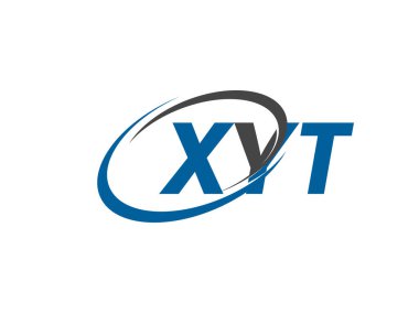 XYT yaratıcı logo tasarımı vektör çizimi