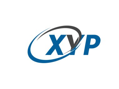 XYP yaratıcı logo tasarımı vektör çizimi