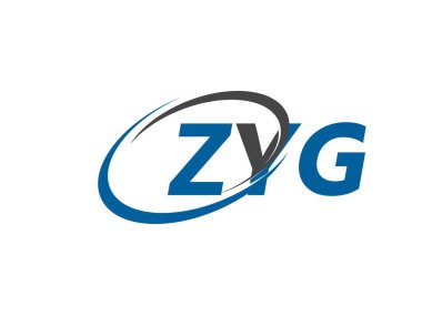 ZYG yaratıcı logo tasarımı vektör çizimi