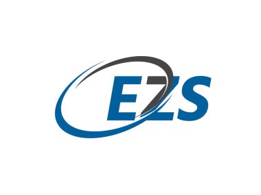 EZS yaratıcı logo tasarımı vektör çizimi