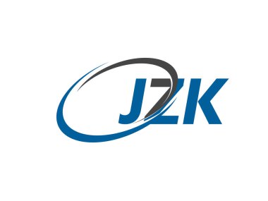 JZK yaratıcı logo tasarımı vektör çizimi