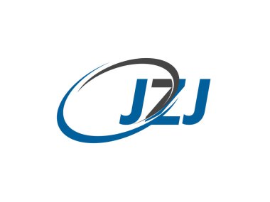 JZJ yaratıcı logo tasarımı vektör çizimi